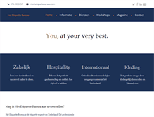 Tablet Screenshot of etiquettebureau.com